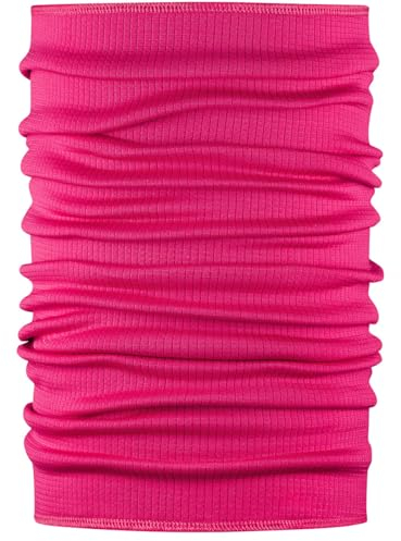 TODO Cache-Cou Thermique pour Homme et Femme, Tour de Cou Tubulaire Multiusage, à Séchage Rapide, Masque Respirant pour Moto, Cyclisme, Ski, Randonnée, Course à Pied - Rose
