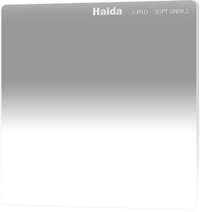 Haida Verlaufsfilter ND2, 16,8 x 16,8 cm – 1-Stop, weicher Verlaufsfilter für matte Box für Kinematographie und Videografie