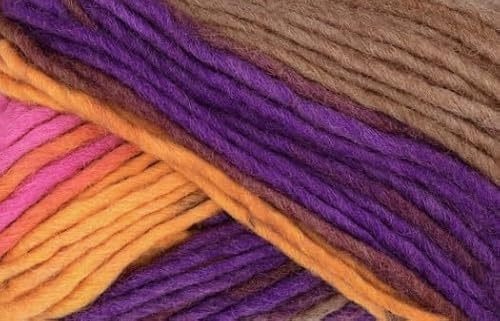 ONline Linie 231 Filzwolle Color 149 - orange/rost/aubergine/schwarz