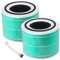 Core 300S Toxin Ersatzfilter Kompatibel mit LEVOIT Core 300S 300 P350 Luftreiniger 3-in-1 Ersatz HEPA Filter Aktivkohlefilter Core 300-RF P350-RF Core 300-RF-TX Grün (2 Stück)