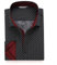 Alex Vando Mens Printed Dress Shirts Long Sleeve Regular Fit Button Down Shirt,Black,L