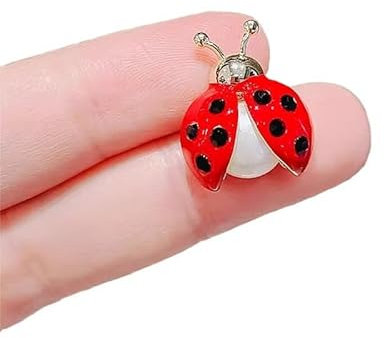 Broche coccinelle créative personnalisée épingle de collier coccinelle, boucle Anti-exposition pour fixer les vêtements pour femmes pince à épingle de châle, accessoires de vêtements