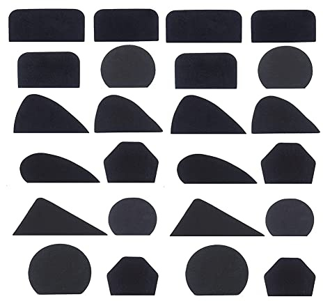 yksiahfi 24 PCS Pottery Mug Handle Molds for Clay, Mug Handle Forms Clay Tool to Shape Pottery Mug Handle