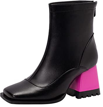 Stivali Donna con Tacco Stivali Donna Invernali Blu Stivali Texani Donna Tacco Basso Pantofole pelose Donna Pantofole Stivaletto Ciabatte Mare Donna Alte Pantofole Grandi Pantoffeln Infradito