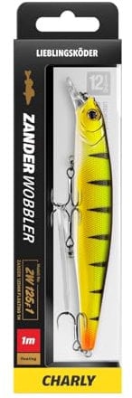 Lieblingsköder Zanderwobbler 125mm 20g - Wobbler zum Zanderangeln, Farbe Lieblingsköder:Charly