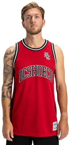 DC Shoes Hoops - Basketball Tank for Men - Basketball-Tanktop - Männer - L - Rot