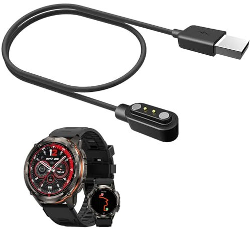 FUVELKRK Compatibile per Cavo USB Compatibile per Smartwatch Orologio Intelligente Uomo 1,43 KOSPET TANK T3 Ultra 2 (2 Pack)