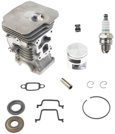 NKCVEZBW Compatible avec Le kit Cylindre-Piston 41 mm, Compatible avec Les tronçonneuses Husqvarna 435 440 135 140