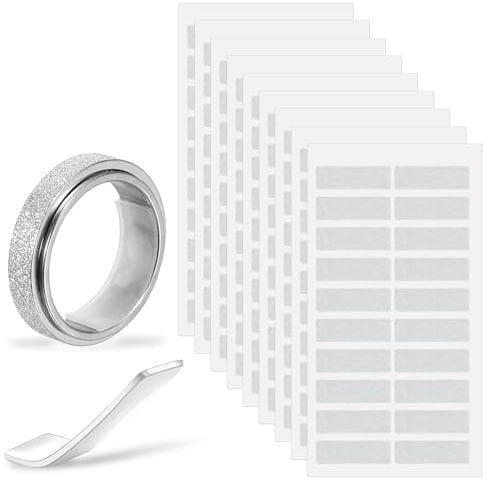 100 Stück Ringverkleinerer Unsichtbar Silikon, Ring Verkleinerung Unsichtbar Ringgrößenversteller Ring Kleiner Machen Enhancers für Women Ringstopper Ringeinlage zum Verkleinern für Alle Ringe(6*20mm)