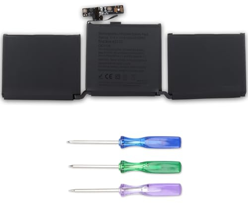 Batería para portátil A1713 A2171 para MacBook Pro de 13 A1708 (finales de 2016, mediados de 2017),A2289 (Touch Bar 2020), A2159 (Touch Bar 2019), A2338 (M1 2020/M2 2022) EMC 2978/3164/3301/3456/3578