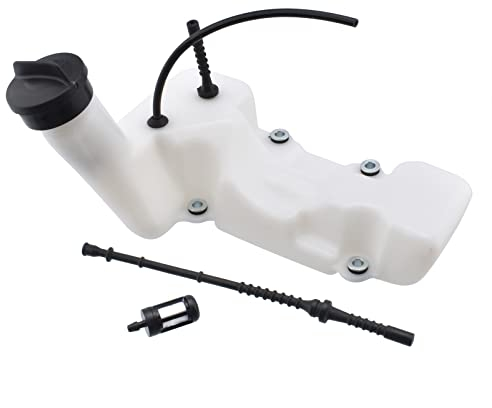Cancanle Kraftstofftank mit Kraftstoffleitung und Kraftstofffilter für STIHL FS120 FS200 FS250 FS300 FS350 FR350 FR450 FR480 BT120C BT121 SP200 Freischneider