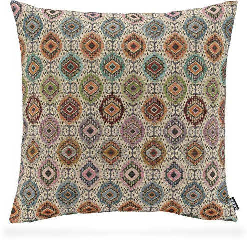 H.O.C.K. Kira Dekokissen inkl. Füllung Zierkissen Multicolour Boho (50x50cm, Multicolour)