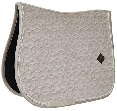 Kentucky Satteldecke Basic Velvet - Hellbraun