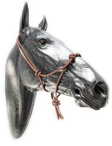 ARBO-INOX Knotenhalfter einfach ohne Führstrick Sonderangebot (Full WARMBLUT, BRAUN)