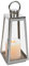 wuuhoo® Windlicht Aurora in Silber, dekorative & wetterfeste Gartenlaterne aus rostfreiem Edelstahl und Temperglas, Gartenlampe, Gartenbeleuchtung, Lampe für den Garten M 39 cm