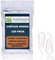 Yuhman 120 Pack Curtain Hooks Plastic White – 2.8cm x 1.2cm Premium & Heavy Duty Drapery Hooks - Ideal for Windows, Doors & Shower Curtains - Fits All Types of Curtains