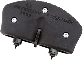 BERGEON 7662 Kompaktes Uhrengehäuseöffnungswerkzeug für wasserdichte Uhren, Schwarz , Kompakt