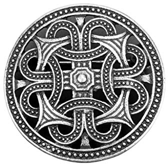 Broche viking médiévale nordique viking châle manteau cape broche vintage bijoux argent 2, Type 2, moyen