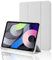 Custodia Cover per iPad (A16) 11 Generazione 11 Pollici 2025/iPad 10 Generazione 2022 iPad 10,9 con portapenne, Cover Tablet Sottile con Retro in Morbido TPU con Auto Svegliati/Sonno, Grigio