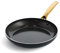 Blue Diamond Gold 10 Frying Pan Skillet, Ceramic Nonstick, PFAS and PFOA-Free, Induction Suitable, Dishwasher and Oven Safe, Easy Clean, Metal Utensil Safe, Warp Control, Gold Handle, Black