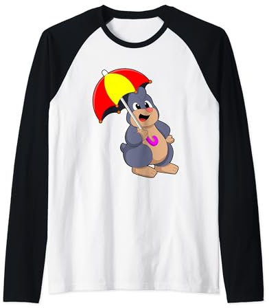 Maulwurf Regenschirm Raglan