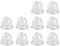 AD 19 mm &22 mm transparente Kraftstoffpumpe Vergaser Ölblase Primer Birne Kettensäge Trimmer Freischneider passend for STIHL for HONDA for Husqvarna Leistung (Color : 19mm)