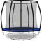 Baunsal® Trampolin Outdoor Ø 244 cm (FGIS) blau Komplettset Sprungmatte mit Netz und Leiter Gartentrampolin Outdoor Spielzeug Kinder Trampolin Kinder Outdoor Spielzeug Garten
