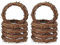 SKYPRO 10 Cm Natürliche Rattan-Ring-Kränze Rebenzweig Kranz Girlande Dekoration für DIY Festivals Dekorationen, Hochzeitsdekorationen