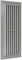 Repa Market 10 x 3 pulgadas (dimensiones interiores) plástico gris – Cubierta de ventilación – Cubierta de conducto rectangular – Rejilla de ventilación de aire – Malla protectora – Ventilación HVAC