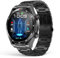 EarlySincere Smartwatch con Chiamata Bluetooth, Impermeabile IP67 per Android iOS, Smartwatch da Uomo da 1,39, Orologio Fitness con Pressione Sanguigna/FC/Sonno, Metallo Nero
