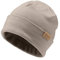 Sterntaler Beanie aus feiner Strickware - Unisex Baby und Kinder Mütze mit Umschlag - Übergangsmütze einfarbig - Sand, 37
