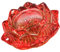 Cabilock Bougeoir Fleur de Lotus Verre Support de Bougie Élégant et Décoratif pour Décoration Intérieure Centres de Table