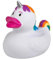 Einhorn - Quietscheente - Badeente - ca. 8 cm gross