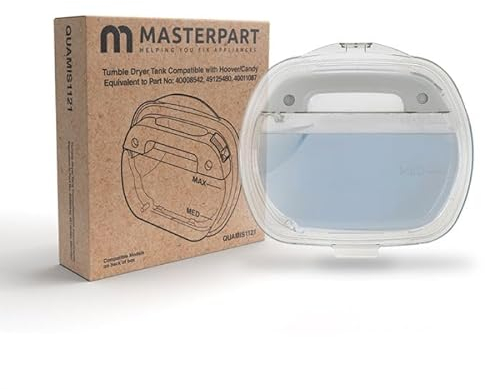 Masterpart Water Collector Container Compatible With Hoover DYH9813NA1X-S Tumble Dryers