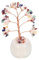 GREENADSCAPE natürlicher Kristallbaum Geldbaum aus Stein Glücksbaum Heilender Geldbaum Feng Shui Geldbaum Edelstein-Geldbaum Ornament Kristall Handwerk Kristallbaumhandwerk