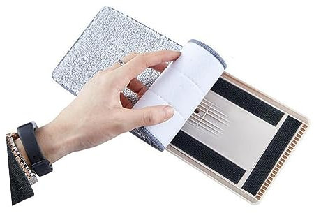 WATIIFUFU 3stücke Waschbares Wischtuch Aus Hochwertiger Baumwolle Staubtuch Für Haushaltsreinigung Wischmopp-zubehör Für Ecken Räume Wände Fenster Decken Für Tierhaare Schmutz Und