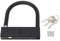 TKSE Motorcycle U Lock High Security Anti Theft Loud 110db Alarm Metal Construction Motorbike Lock for Scooters