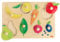 HABA Greifpuzzle Obst & Farben – Erstes Holzpuzzle mit großen Knöpfen – Farben Lernen & Formen erkennen – Für Kinder ab 12 Monaten – 2011811001