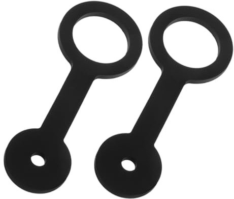 SOLUSTRE 2pcs Rv Shower Door Travel Latch Flexible Silicone Latch for Rv Motorhome Secure Shower Doors for Camping Trailer Accessories