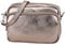 SH Leder Echtleder Umhängetasche Clutch kleine Tasche Abendtasche Alltagstasche mit Verstellbar Schultergurt 18x13cm Pia G394 (Bronze)