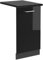 Vicco Panel Frontal del lavavajillas R-Line, Negro Brillo Intenso, 45 cm, ET Antracita