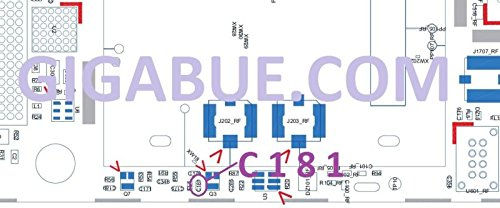 C181cap 56PF 5% 6.3V IC chip integrado para placa base para iPhone 5