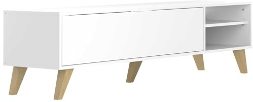 Symbiosis TV-Ständer Prism Weiss, 165x40x43,2 cm (L-P-A)
