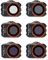 RCstyle Filtro per DJI Mavic Mini 2/SE/Mini 4K Accessori, Mini 2 Filtro per obiettivo fotocamera giunto cardanico (ND4/8/16/32/CPL/UV)