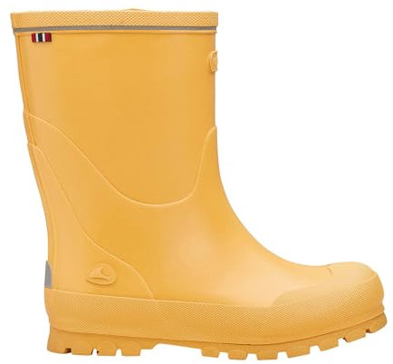 Viking Jolly, Stivali di Gomma Unisex - Bambini e ragazzi, Giallo Sun Yellow, 24 EU