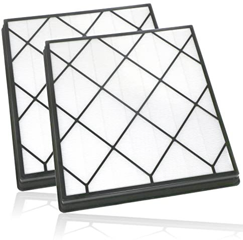 Spares2go Purifier Filter compatible with SHARK HE400UK Air Purifier 4 HEPA HE400 replacement part x 2 + Fresheners