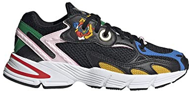 adidas Astir Shoes Femme, Noir/vert/rose transparent, 36 EU