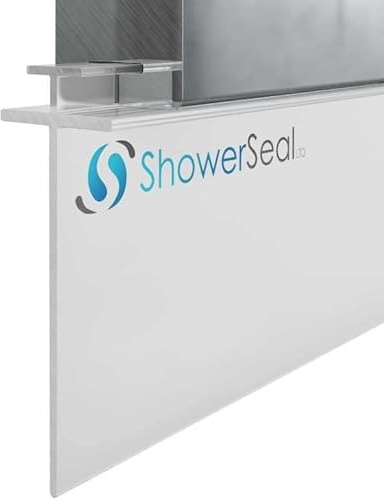 T Profile Channel Shower Seal for Framed Screens Straight Folding in 7 Widths Rubber Flexible Seal (Top T Width 5mm)