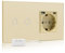 BSEED Dimmer Schalter mit USB Steckdose Anschluss (Max. 2.1A) Typ C Port 2 Fach 1 Weg Led Dimmer Schalter mit Touchscreen Wandsteckdosen mit USB Steckdose Touch Lichtschalter Golden