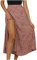 Damen Midi Plisseerock Rundhals Kurzarm Ausgestelltes A-Linie Faltenrock Sommerrock Damen Lang Langrock Prinzessin Blumenrock Für Damen (Pink, One Size)